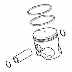 ALPINA. Piston Tronconneuse Alpina