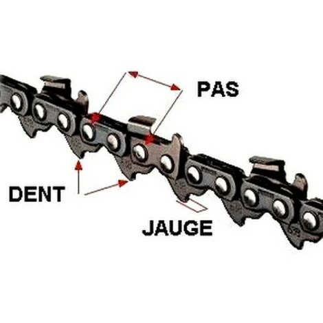 CARLTON Chaine Tronçonneuse 3/8 063 105 Entraineurs 4 CARLTON Chaine Tronçonneuse 3/8 063 105 Entraineurs – Image 2