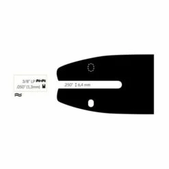 ADAPTABLE Guide Chaine Tronçonneuse Einhell 35cm 3/8 Lp .050(1,3mm).