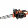 BLACK & DECKER Tronçonneuse Sans Fil - 30 Cm - 36 V - 2 Ah - 5 M/s - Griffe 5 Dents - Réservoir De 110 Ml Transparent (GKC3630L20-QW) 1 BLACK & DECKER Tronçonneuse Sans Fil - 30 Cm - 36 V - 2 Ah - 5 M/s - Griffe 5 Dents - Réservoir De 110 Ml Transparent (GKC3630L20-QW) -TronçOnneuse Et Accessoire Sales 13949996 1