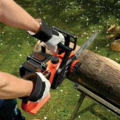 BLACK & DECKER Tronçonneuse Sans Fil - 30 Cm - 36 V - 2 Ah - 5 M/s - Griffe 5 Dents - Réservoir De 110 Ml Transparent (GKC3630L20-QW) -TronçOnneuse Et Accessoire Sales 13949996 5