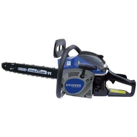 HYUNDAI Tronçonneuse Thermique 46 Cm³ 45 Cm - Guide Et Chaîne OREGON - Démarrage Manuel Avec Lanceur HTRT45-6 3 HYUNDAI Tronçonneuse Thermique 46 Cm³ 45 Cm - Guide Et Chaîne OREGON - Démarrage Manuel Avec Lanceur HTRT45-6