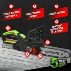 CONSTRUCTOR Tronçonneuse Sans Fil 20 V (sans Batterie) 9 CONSTRUCTOR Tronçonneuse Sans Fil 20 V (sans Batterie) -TronçOnneuse Et Accessoire Sales 15578730 3