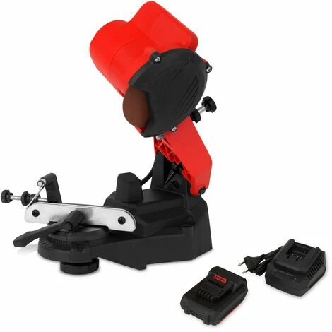 EBERTH Affûteuse De Chaîne De Tronçonneuse Sur Batterie Tronçonneuse à Chaîne, Batterie 1,5 Ah, Chargeur, 220 Watts, 6500 Tr/min, Réglage De Langle Daffûtage, Dispositif De Tension De Chaîne 4 EBERTH Affûteuse De Chaîne De Tronçonneuse Sur Batterie Tronçonneuse à Chaîne, Batterie 1,5 Ah, Chargeur, 220 Watts, 6500 Tr/min, Réglage De Langle Daffûtage, Dispositif De Tension De Chaîne – Image 2