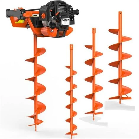 Tarière Thermique FUXTEC FX-EB152 Avec Mèches De 100, 150 Et 200 Mm 2 Tarière Thermique FUXTEC FX-EB152 Avec Mèches De 100, 150 Et 200 Mm