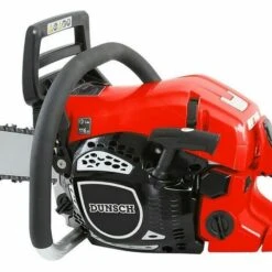Tronçonneuse Thermique Professionnelle 62cc 3,2cv Guide Oregon 50 Cm Anti Vibration DUNSCH DU32615-50C - Rouge -TronçOnneuse Et Accessoire Sales 18215955 5