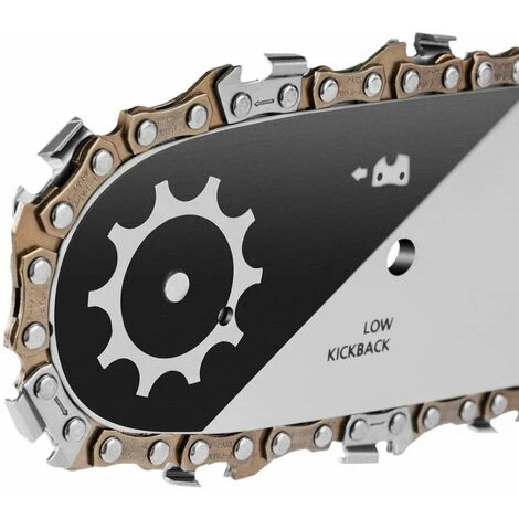 Tronconneuse MT250 Moteur à Essence 2 Temps 25cc 1,4cv. Épée De 10 Pouces. Nombre De Dents 40. Guidon Ergonomique. Harnais D'épaule - Ecogreen 6 Tronconneuse MT250 Moteur à Essence 2 Temps 25cc 1,4cv. Épée De 10 Pouces. Nombre De Dents 40. Guidon Ergonomique. Harnais D'épaule - Ecogreen – Image 4