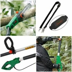 GARDEBRUK - Elagueuse électrique Sur Perche 750 W ASX 900 Tige Télescopique Lame 26cm - Entretien Jardin Branches Arbres -TronçOnneuse Et Accessoire Sales 18473257 4