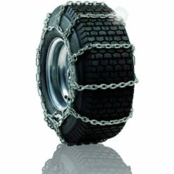 GARDEXX Jeu De Chaînes à Neige, Chaînes D'échelle Pour Tracteurs De Pelouse, 20x8.00-8, 20x8.00-10