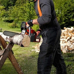 BATHRINS Tronçonneuse Thermique 58 Cm3, 50 Cm, 2 Chaînes -TronçOnneuse Et Accessoire Sales 23065251 5