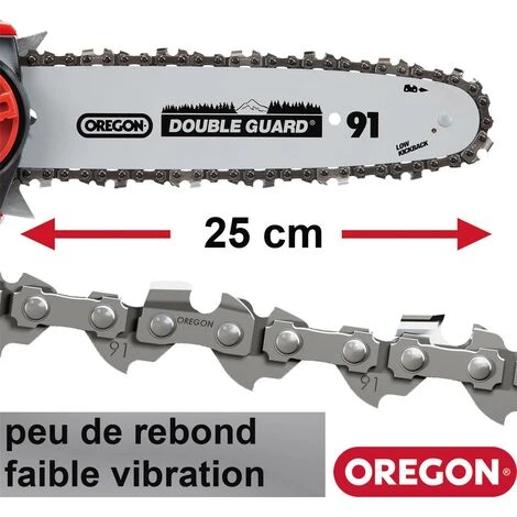 GRIZZLYTOOLS Tronçonneuse Sans Fil Grizzly Tools AKS 2040 Lion Avec Batterie 20 V - 4,0 Ah / Chargeur, Longueur De Coupe 25 Cm 6 GRIZZLYTOOLS Tronçonneuse Sans Fil Grizzly Tools AKS 2040 Lion Avec Batterie 20 V - 4,0 Ah / Chargeur, Longueur De Coupe 25 Cm – Image 4