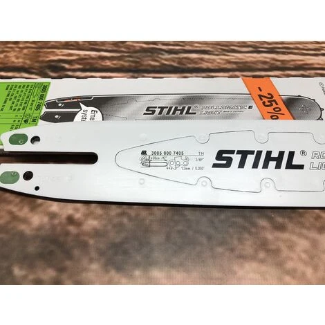 STIHL Guide-chaîne Rollomatic E Light - 3/8"P 1,3mm 30 Cm 4 STIHL Guide-chaîne Rollomatic E Light - 3/8"P 1,3mm 30 Cm – Image 2