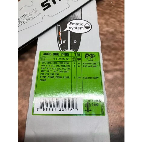 STIHL Guide-chaîne Rollomatic E Light - 3/8"P 1,3mm 30 Cm 6 STIHL Guide-chaîne Rollomatic E Light - 3/8"P 1,3mm 30 Cm – Image 4