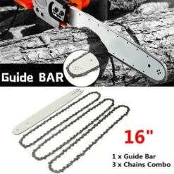 MAEREX 16'' Barre Guide + 3 X 3/8 Chaine Tronconneuse Pour STIHL 009 012 021 E180 MS180 MS190 MS250 HT70 -TronçOnneuse Et Accessoire Sales 26548674 2