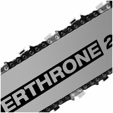 HILLVERT Tronconneuse Thermique + Guide-Chaîne + Housse Légère Et Puissante 45 Cm 2300 W - Argent, Noir 4 HILLVERT Tronconneuse Thermique + Guide-Chaîne + Housse Légère Et Puissante 45 Cm 2300 W - Argent, Noir – Image 2