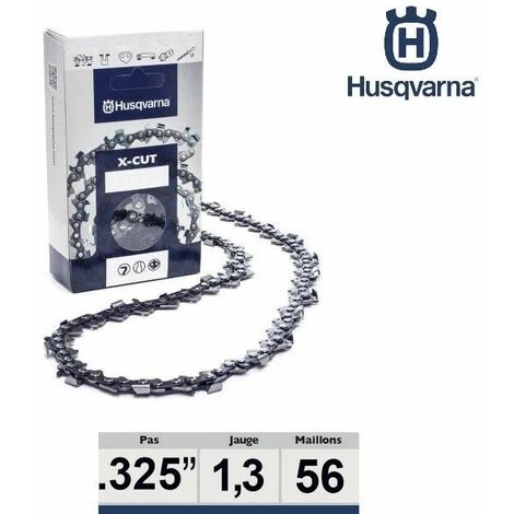 HUSQVARNA GROUP Chaîne Tronçonneuse Husqvarna 325 050 56 Dents 3 HUSQVARNA GROUP Chaîne Tronçonneuse Husqvarna 325 050 56 Dents