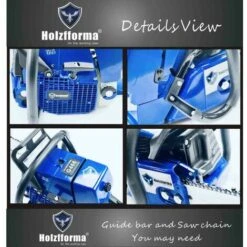 HOLZFFORMA Tronçonneuse Thermique G466 77cc Guide 60cm De Coupe -TronçOnneuse Et Accessoire Sales 29226725 3