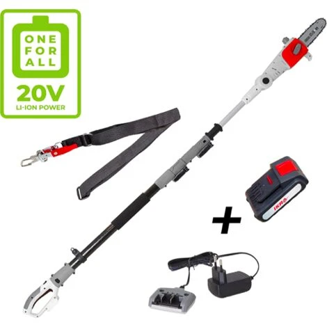 IKRA Elagueuse Tronçonneuse Sur Perche Téléscopique à Batterie 20 Volts ICPS2020 3 IKRA Elagueuse Tronçonneuse Sur Perche Téléscopique à Batterie 20 Volts ICPS2020