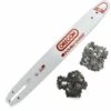 JARDIAFFAIRES Combo Oregon Guide 40cm 160SDEA041 + 2 Chaines 91P056E -TronçOnneuse Et Accessoire Sales 2952525 1