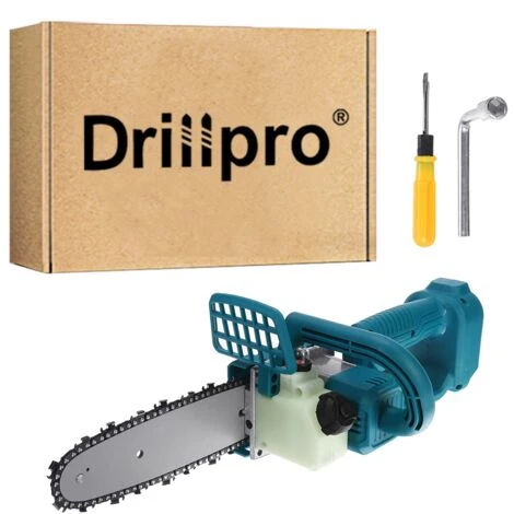 AUGIENB Tron?onneuse élagueuse Sans Fil 18V 8" Scie à Chaine Scie à B?che électrique Bleu (sans Batterie) 3 AUGIENB Tron?onneuse élagueuse Sans Fil 18V 8" Scie à Chaine Scie à B?che électrique Bleu (sans Batterie)