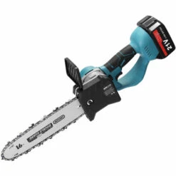 KKMOON 21V Portable Electrique Elaguer Petit Bois Spliting Scie A Chaine D'Une Seule Main Outil Travail Du Bois Pour Le Jardin Orchard -TronçOnneuse Et Accessoire Sales 29980138 5