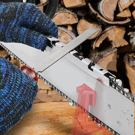 MALLOMNE 1 Jeu De Scie �� Cha?ne Pour Scie �� Cha?ne Kit D'aff?tage De Lime De Tron?onneuse 6 MALLOMNE 1 Jeu De Scie �� Cha?ne Pour Scie �� Cha?ne Kit D'aff?tage De Lime De Tron?onneuse – Image 4