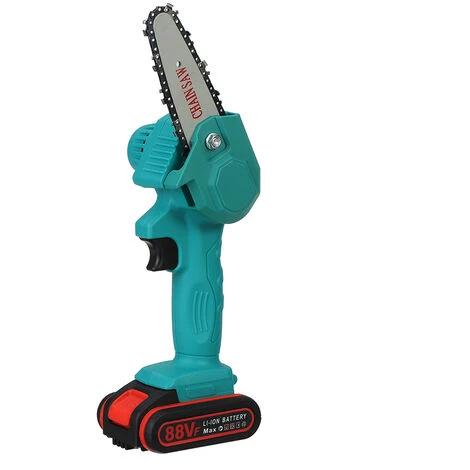 AUGIENB Scie à Chaine Tron?onneuse à Batterie élagueuse Sans Fil VIOLEWORKS 4" 18V Scie à Chaine Scie à B?che électrique 1 Batterie Bleu 4 AUGIENB Scie à Chaine Tron?onneuse à Batterie élagueuse Sans Fil VIOLEWORKS 4" 18V Scie à Chaine Scie à B?che électrique 1 Batterie Bleu – Image 2