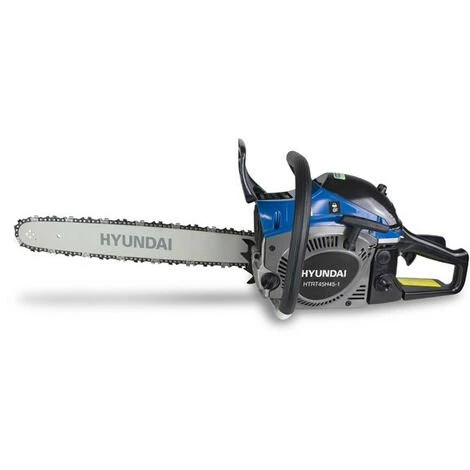 HYUNDAI Tronçonneuse Thermique 46 Cm³ 45 Cm - Guide Et Chaîne HYUNDAI - Démarrage Manuel Avec Lanceur HTRT45H45-1 3 HYUNDAI Tronçonneuse Thermique 46 Cm³ 45 Cm - Guide Et Chaîne HYUNDAI - Démarrage Manuel Avec Lanceur HTRT45H45-1