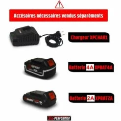 Tronçonneuse 20V à Batterie X-Performer XPTR20LI - Long. De Coupe : 260 Mm - Sans Batterie Ni Chargeur 9 Tronçonneuse 20V à Batterie X-Performer XPTR20LI - Long. De Coupe : 260 Mm - Sans Batterie Ni Chargeur -TronçOnneuse Et Accessoire Sales 30676725 4
