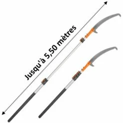 GT GARDEN Scie D'élagage Télescopique - Longueur 550 Cm 7 GT GARDEN Scie D'élagage Télescopique - Longueur 550 Cm -TronçOnneuse Et Accessoire Sales 31448382 2