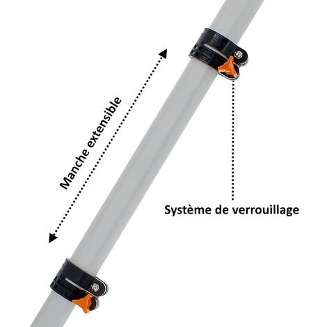 GT GARDEN Scie D'élagage Télescopique - Longueur 550 Cm 5 GT GARDEN Scie D'élagage Télescopique - Longueur 550 Cm – Image 3