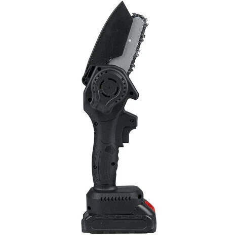 ZEBRAA Mini Scie à Chaine Sans Fil électrique 88V 4" 3500MAH (Noir, Avec 2Pcs Batterie) 5 ZEBRAA Mini Scie à Chaine Sans Fil électrique 88V 4" 3500MAH (Noir, Avec 2Pcs Batterie) – Image 3