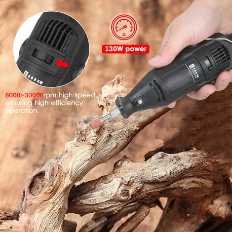 Kkmoon Poche Chainsaw Sharpener Chaine Portable Grinder Electrique Scie Electrique A Meuler Sharpener Set Avec Tete De Broyage + Angle Guide 220V Eu Plug, Noir 4 Kkmoon Poche Chainsaw Sharpener Chaine Portable Grinder Electrique Scie Electrique A Meuler Sharpener Set Avec Tete De Broyage + Angle Guide 220V Eu Plug, Noir – Image 2