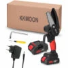 Kkmoon 21V De Portable Electrique Elagage-Scie 88Vf Petit Bois Spliting Chainsaw Pinceau Moteur A Une Main D'Outils Pour Le Travail Du Bois De Jardin Orchard, Rouge, Prise Eu, 2 Petites Piles 2 Kkmoon 21V De Portable Electrique Elagage-Scie 88Vf Petit Bois Spliting Chainsaw Pinceau Moteur A Une Main D'Outils Pour Le Travail Du Bois De Jardin Orchard, Rouge, Prise Eu, 2 Petites Piles -TronçOnneuse Et Accessoire Sales 34048956 1