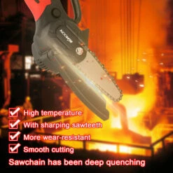 Kkmoon 21V De Portable Electrique Elagage-Scie 88Vf Petit Bois Spliting Chainsaw Pinceau Moteur A Une Main D'Outils Pour Le Travail Du Bois De Jardin Orchard, Rouge, Prise Eu, 2 Petites Piles 10 Kkmoon 21V De Portable Electrique Elagage-Scie 88Vf Petit Bois Spliting Chainsaw Pinceau Moteur A Une Main D'Outils Pour Le Travail Du Bois De Jardin Orchard, Rouge, Prise Eu, 2 Petites Piles -TronçOnneuse Et Accessoire Sales 34048956 4