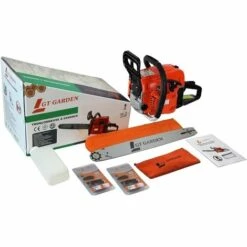 GT GARDEN Tronçonneuse Thermique 52 Cm3, 3 CV, Guide 45 Cm, 2 Chaînes -TronçOnneuse Et Accessoire Sales 344534 5