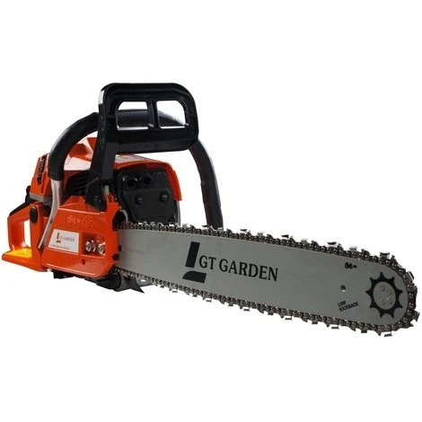 GT GARDEN Tronçonneuse Thermique 58 Cm3, 3.5 CV, Guide 50 Cm, 2 Chaînes 3 GT GARDEN Tronçonneuse Thermique 58 Cm3, 3.5 CV, Guide 50 Cm, 2 Chaînes – Image 2