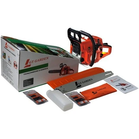 GT GARDEN Tronçonneuse Thermique 58 Cm3, 3.5 CV, Guide 50 Cm, 2 Chaînes 6 GT GARDEN Tronçonneuse Thermique 58 Cm3, 3.5 CV, Guide 50 Cm, 2 Chaînes – Image 5