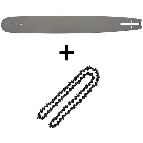 GT GARDEN Guide 20 Pouces (50 Cm) Avec Chaîne 76 Maillons Pour Tronçonneuse 3 GT GARDEN Guide 20 Pouces (50 Cm) Avec Chaîne 76 Maillons Pour Tronçonneuse