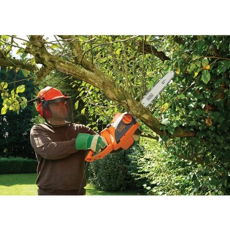 BLACK & DECKER Tronçonneuse 40 Cm - 2000 W - Tendeur De Chaîne Sans Outil BLACK+DECKER CS2040-QS 4 BLACK & DECKER Tronçonneuse 40 Cm - 2000 W - Tendeur De Chaîne Sans Outil BLACK+DECKER CS2040-QS – Image 2