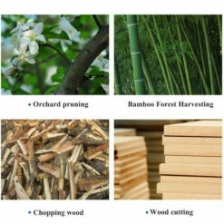 ZEBRAA 550W 24V Scie à Chaine électrique Sans Fil 4Inch Portable Avec 2 Batteries -TronçOnneuse Et Accessoire Sales 35416519 5