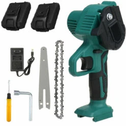 ZEBRAA Scie à Cha?ne électrique Sans Fil 3000W 88V 6" Avec 2 Batteriess -TronçOnneuse Et Accessoire Sales 35416879 5