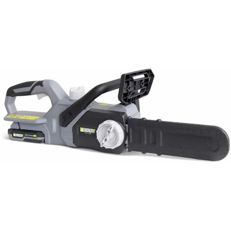 VOLTR 20V– Tronçonneuse 25cm (10’’) – Avec Batterie Lithium 2.0Ah + Chargeur 20V. Normes CE - Gris 4 VOLTR 20V– Tronçonneuse 25cm (10’’) – Avec Batterie Lithium 2.0Ah + Chargeur 20V. Normes CE - Gris – Image 2