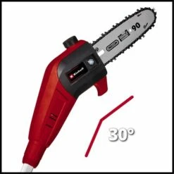 Einhell Élagueuse Sur Perche Sans Fil GC-LC 18/20 Li T-Solo Power X-Change (18 V, Bloc Moteur Inclinable à 30°, Perche, Engrenage Métallique) Livré Sans Batterie Ni Chargeur -TronçOnneuse Et Accessoire Sales 36889477 3