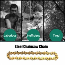 ASUPERMALL 133Mm Mini Portable 65 # Mn Chaine A Chaine 28E Chaine De Chaine 14T Accessoire De Remplacement De Scie Electrique Pour La Coupe Du Bois -TronçOnneuse Et Accessoire Sales 37232917 3