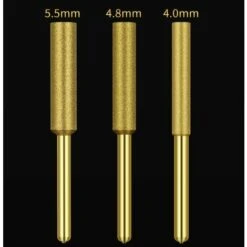 ASUPERMALL 12Pcs Meches De Tronconneuse Affuteuse Diamantee Plaquee Titane Lime De Tronconneuse Electrique Haute Durete, 4Mm - 4Mm 11 ASUPERMALL 12Pcs Meches De Tronconneuse Affuteuse Diamantee Plaquee Titane Lime De Tronconneuse Electrique Haute Durete, 4Mm - 4Mm -TronçOnneuse Et Accessoire Sales 37232974 5