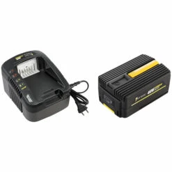 Élagueuse Sur Perche Sans Fil à Batterie, 40 V, GT ELEC + Batterie 2 Ah + Chargeur -TronçOnneuse Et Accessoire Sales 37330471 3