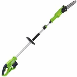 BRAST Élagueuse Sur Perche Sans Fil Batterie 40V 4500trs/min 25cm 70 Minutes 3,5kg Manche Télescop. 130-210cm Arrêt Automat. + Taille Haie, Livré Sans Batterie/chargeur -TronçOnneuse Et Accessoire Sales 37767206 4