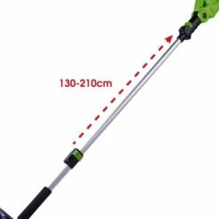 BRAST Élagueuse Sur Perche Sans Fil Batterie 40V 4500trs/min 25cm 70 Minutes 3,5kg Manche Télescop. 130-210cm Arrêt Automat. + Taille Haie, Livré Sans Batterie/chargeur -TronçOnneuse Et Accessoire Sales 37767206 5