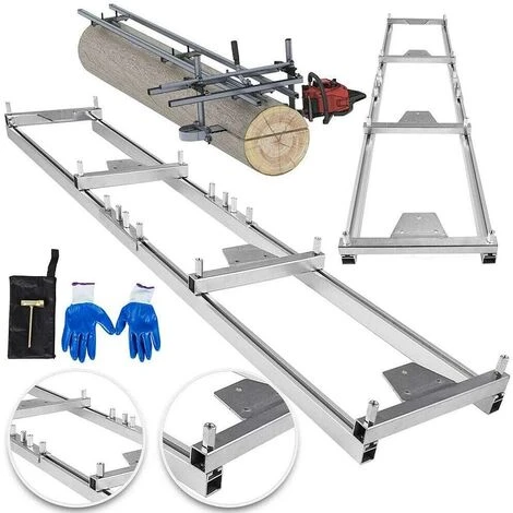 SENDERPICK Kit De Tronçonneuse En Aluminium Et Acier 36" Pour Tronçonneuse De 14" à 36" 4 SENDERPICK Kit De Tronçonneuse En Aluminium Et Acier 36" Pour Tronçonneuse De 14" à 36" – Image 2